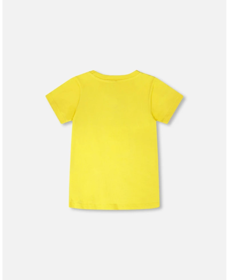 Deux par Big Boys ganic Cotton Jersey T-Shirt with Gamer