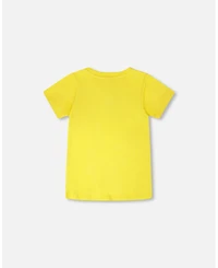 Deux par Big Boys ganic Cotton Jersey T-Shirt with Gamer