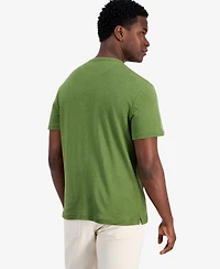 Michael Kors Men's Linen and Cotton Pocket T-Shirt