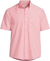 Lands' End Men's Short Sleeve Poplin Shirt