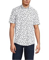 Lands' End Men's Short Sleeve Poplin Shirt