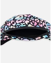 Deux par Deux Girl Fanny Pack Animal Print