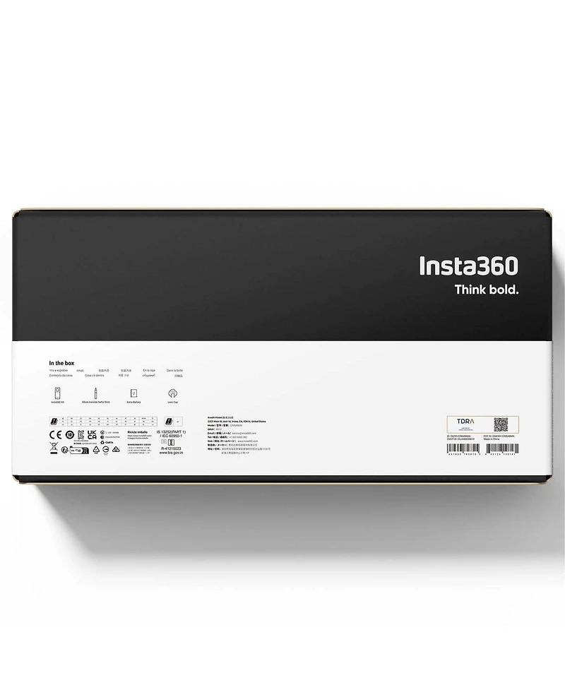 Insta360 X4 8K 360 Action Camera Travel Bundle