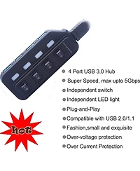 4-Port Usb 3.0 Hub