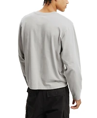 Cotton On Men's Cropped Long-Sleeve T-Shirt