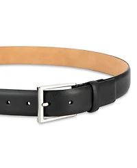 Calvin Klein Men's Smooth and Saffiano Leather Dress Belt