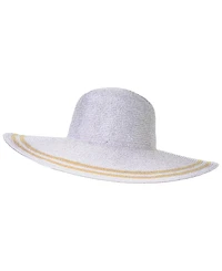 Lauren Ralph Packable Stripe Sun Hat