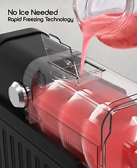 Tzumi Puree 2.6 Liter Slushie and Soft Serve Ice Cream Machine