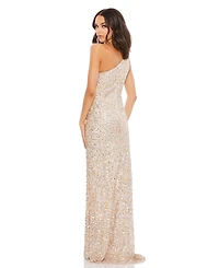 Mac Duggal Women's Sequin Embellished One-Shoulder Evening Gown