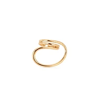 Sohi Women's The Wrap-Line Statement Ring