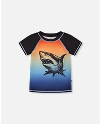 Deux par Boys Short Sleeve Rashguard