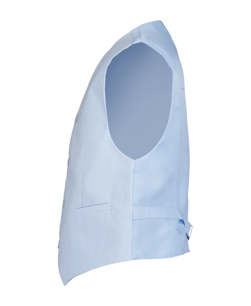 Calvin Klein Boys' 8-20 Tri-Blend Button Front Suit Vest