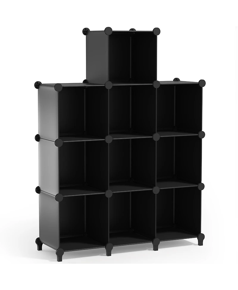 Sorbus -Cube Storage Organizer Cubby Shelf for Closet, Toys, Books, and More Space-Saving Bookshelf for Bedroom, Living Room