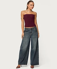 Edikted Women's Reed Sheer Mesh Corset