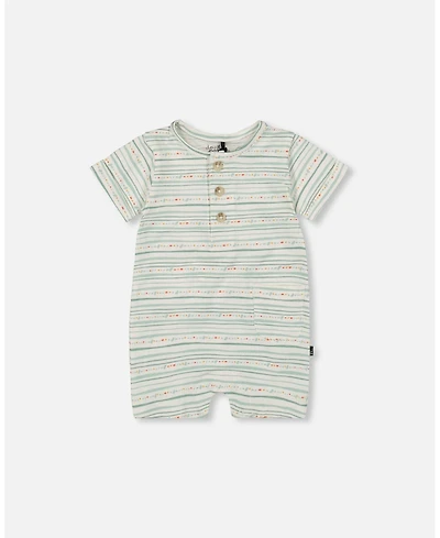 Deux par Baby Boys Cotton Romper