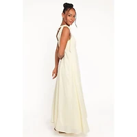 Petal and Pup Women's Valara Tie Shoulder Maxi Dress