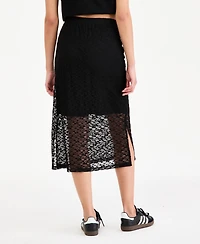Bar Iii Women's Lace A-Line Skirt, Macy's Exclusive