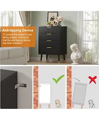 gaomon Drawer Dresser for Bedroom, Modern Closet Dressers Chest of Drawers, Storage Dresser Chest Cabinet Organizer Unit