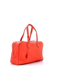 Pre-Owned HERMES 35 Victoria Ii Bag Clemence