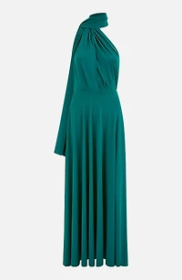 Yumi Women's Jersey Stretch Multiway Maxi Dress