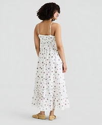 And Now This Women's Printed Cotton Sleeveless Maxi Dress, Macy's Exclusive