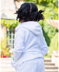 Florence Eiseman Big Girl Terry Hoodie With Pom