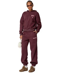 Edikted Women's Sasha Bow Detail Sweatpants
