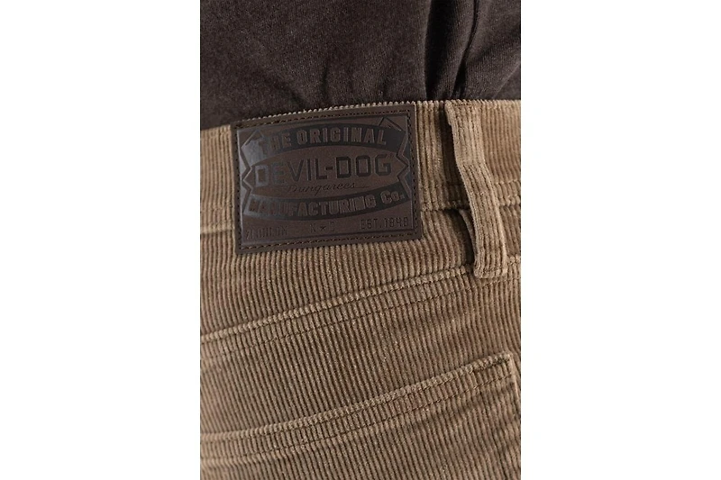 Devil Dog Men's Devil-dog Stretch Corduroy Pant
