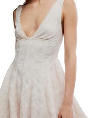 Free People Women's Cant Help It V-Neck Mini Dress