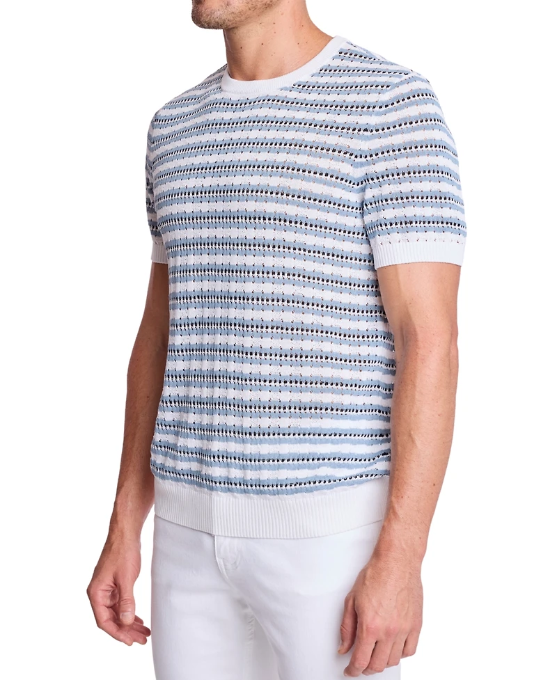 Paisley & Gray Men's Stripe Crewneck T-Shirt