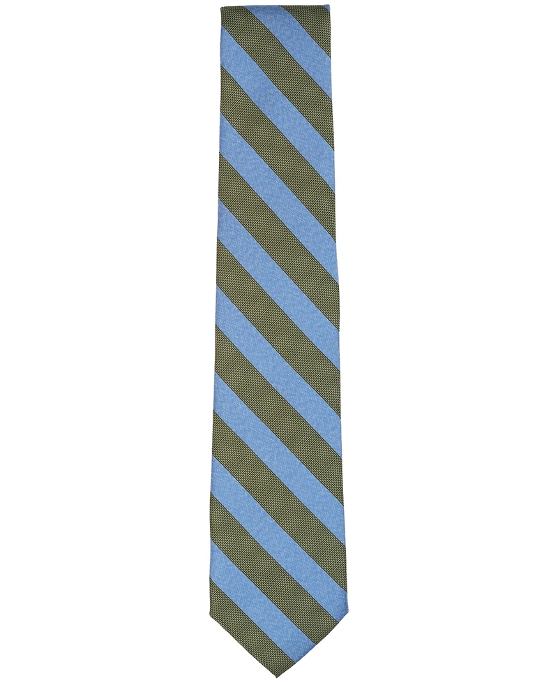 Club Room Men's Harbor Classic Stripe Pattern Tie, Macy's Exclusive
