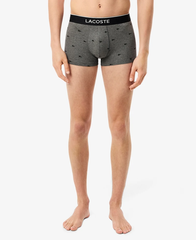 Lactose Men's 3-Pack Lifestyle All Over Print Trunks