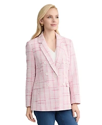 Jones New York Petite One Button Notch Collar Jacket