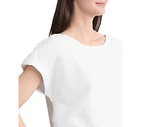 Jones New York Petite Boat Neck Top