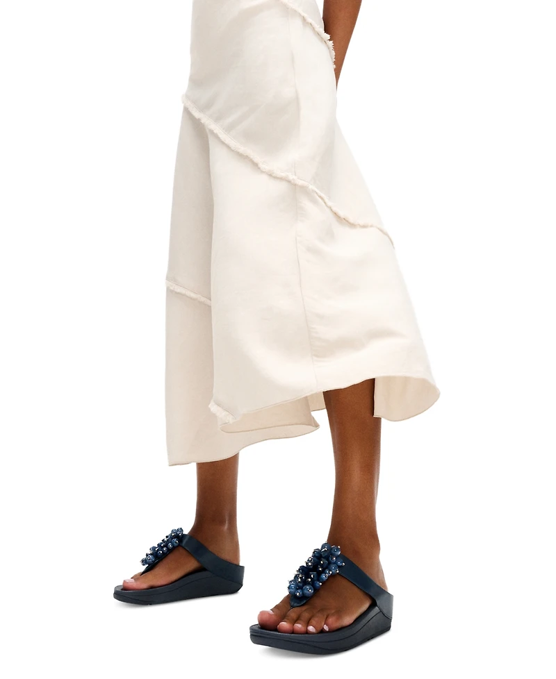 FitFlop Women's Fino Bead Cluster Toe Post Slip-On Sandals