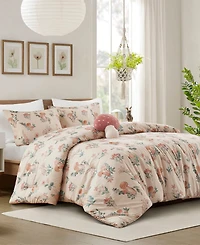 Intelligent Design Gwen Mushroom Garden 4-Pc. Comforter Set, Full/Queen