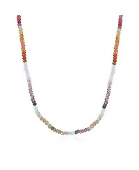 The Lovery Tundra Sapphire Bead Necklace