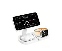 Risokeys 3-in-1 Wireless Charger for Apple iPhone - Portable Foldable Charger for iWatch iPhone and Earphones