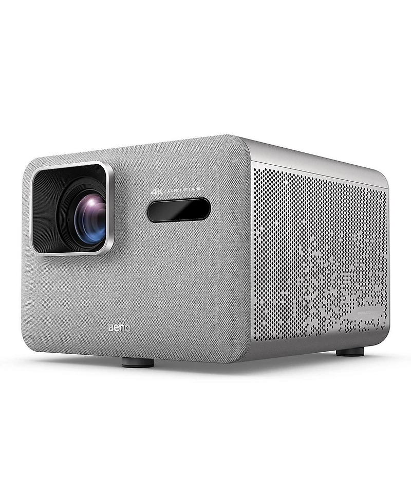 BenQ TK705i 4K Ultra Hd Hdr Led Dlp Smart Home Theater Projector, Silver With Benq CM00G3 Universal Ceiling Mount