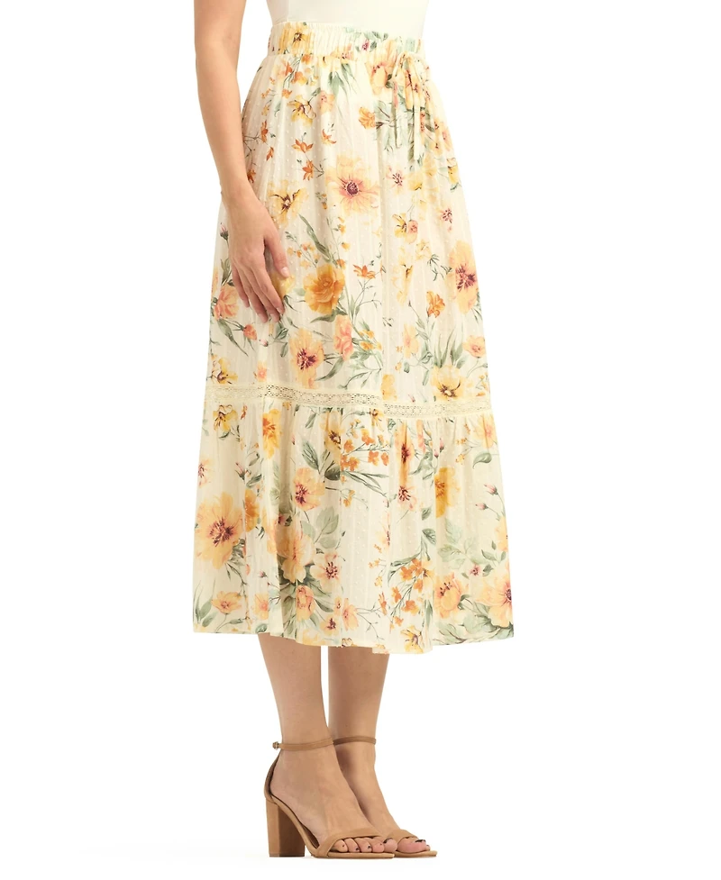 Bcx Women's A-Line Midi Skirt