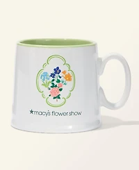 Macy's Flower Show Medallion Mug, Macy's Exclusive
