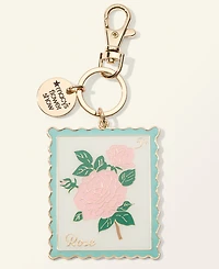Macy's Flower Show Rose Enamel Bag Charm, Macy's Exclusive
