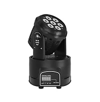 Artudatech 70W Rgbw Mini Moving Head Stage Light with Built-in Shows, Sound and Dmx Control