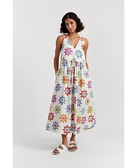 Chinti & Parker Women's Cotton Sol Summer Dress