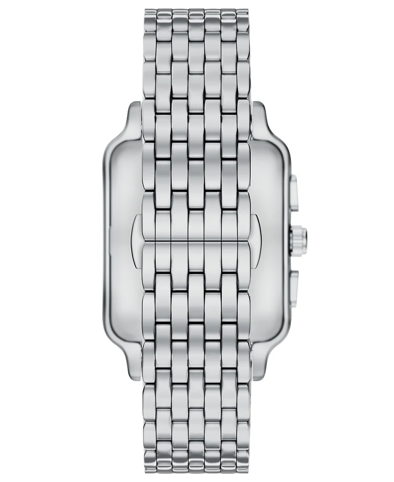 Emporio Armani Men's Quartz Chronograph Silver Stainless Steel Watch, 38mm