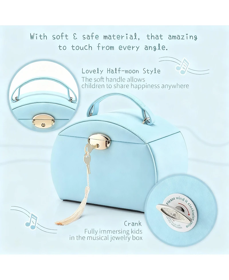 Yigii Diy Ballerina storage with Ballerina Ornament & Stickers