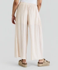 And Now This Women's Satin Pull-On Wide-Leg Pants, Macy's Exclusive