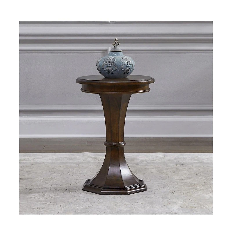 Liberty Furniture Industies, Inc Arden Road Living Room Round Chairside Table
