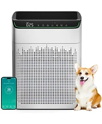 Morento Smart Hepa Air Purifier for Home, Voice & App Contorl, PM2.5 Display, Quality Monitor, Up to 1290 Sqft