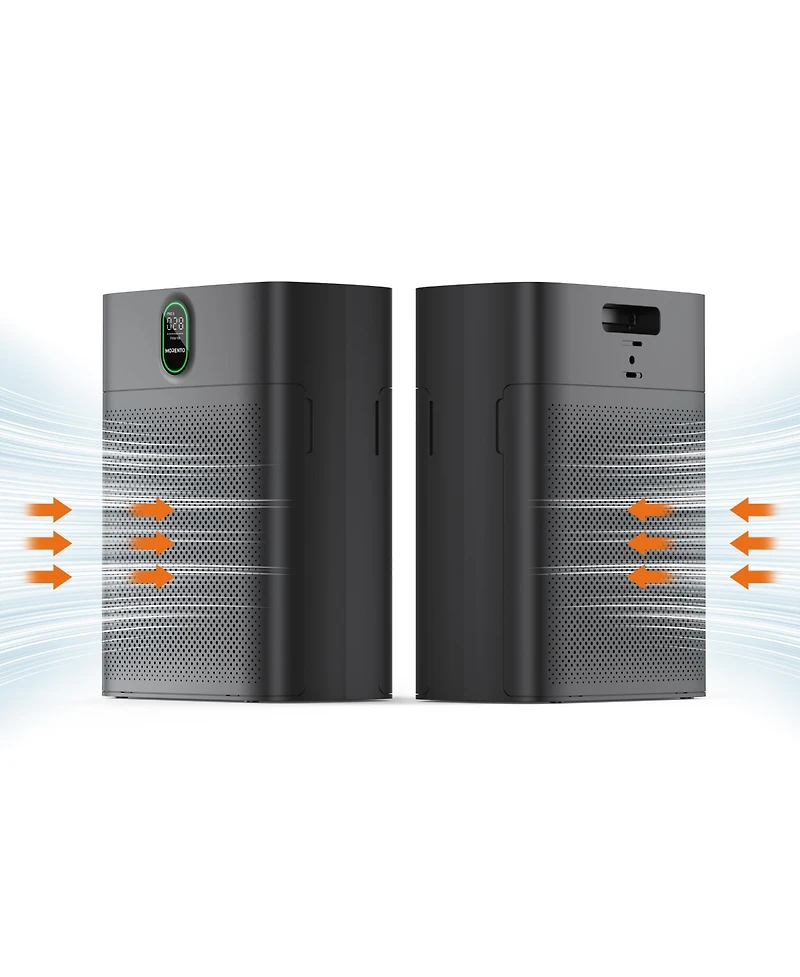 Morento Air Purifiers for Home Large Room up to 1076 Sq Ft with Pm 2.5 Display Air Quality Sensor